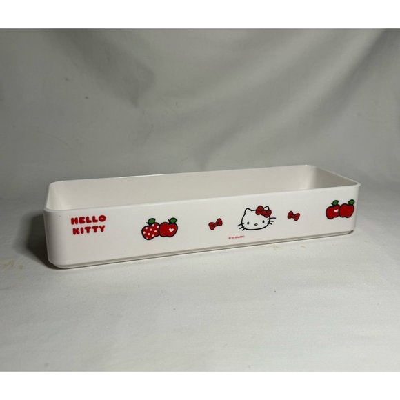 Sanrio Hello Kitty Apple Collection Large Stackable Storage Box - Picture 2 of 8